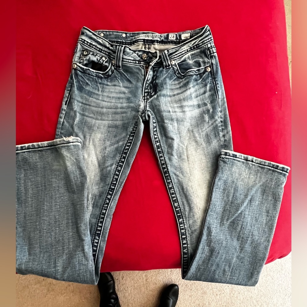 Miss Me jeans size 28 straight